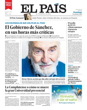 Cover of El País (1ª Edición)