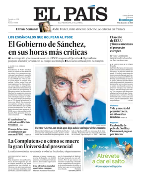 Cover of El País (País Vasco)