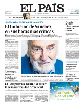 Cover of El País (Valencia)