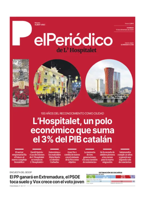 Cover of El Periódico de Catalunya (Castellano)