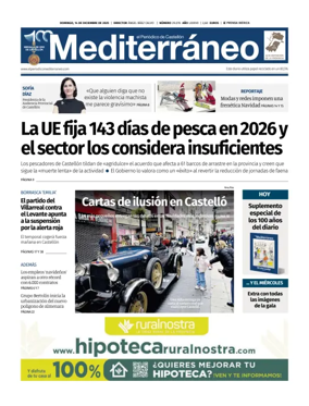 Cover of El Periódico Mediterráneo