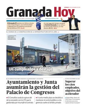 Cover of Granada Hoy