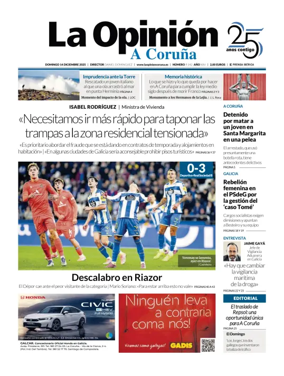 Cover of La Opinion de A Coruna