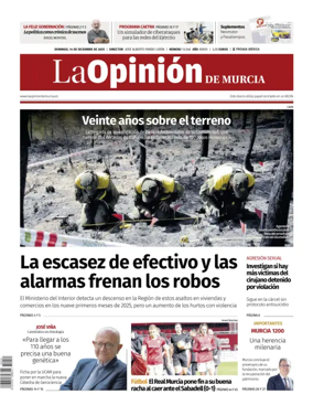 Cover of La Opinión de Murcia