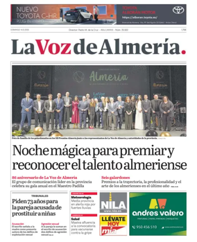 Cover of La Voz de Almería