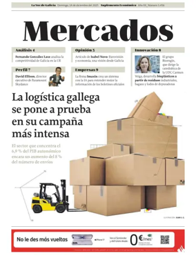 Cover of La Voz de Galicia (Viveiro) - Mercados