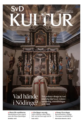 Cover of SvD Kultur