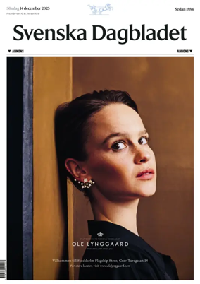 Cover of Svenska Dagbladet