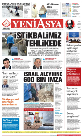 Cover of Yeni Asya