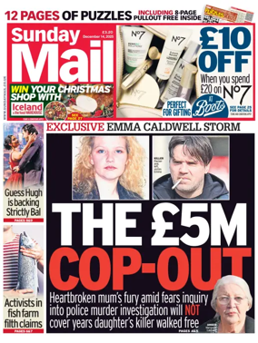 Cover of Sunday Mail (UK)
