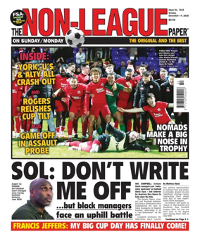Cover of The Non-League Football Paper