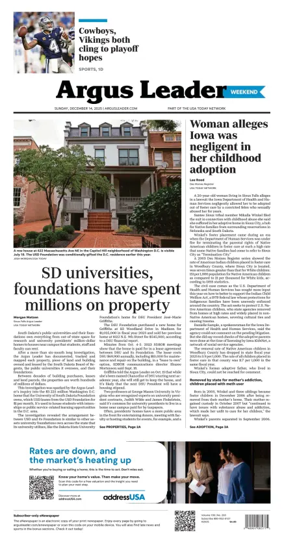 Cover of Argus Leader