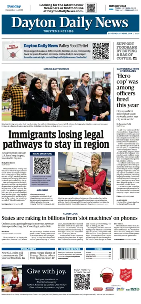 Cover of Dayton Daily News