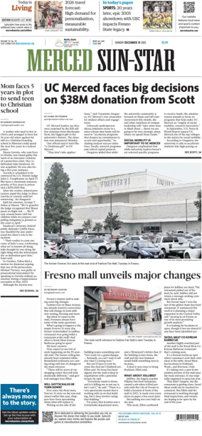 Cover of Merced Sun-Star (Saturday)