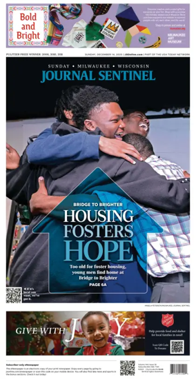 Cover of Milwaukee Journal Sentinel