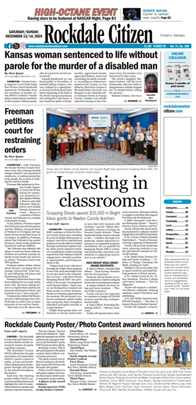 Cover of Rockdale Citiizen