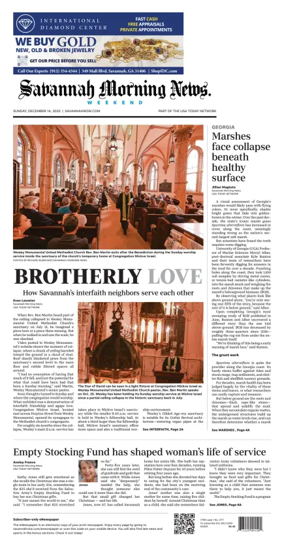 Cover of Savannah Morning News