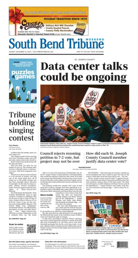 Cover of South Bend Tribune