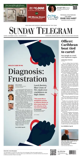 Cover of Telegram & Gazette