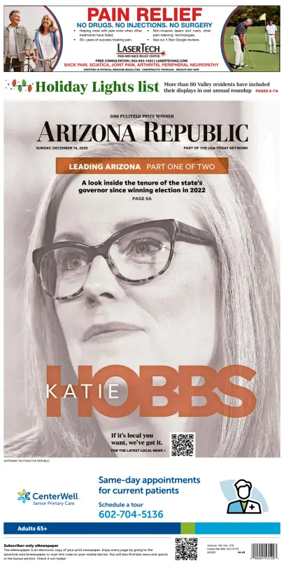 Cover of The Arizona Republic