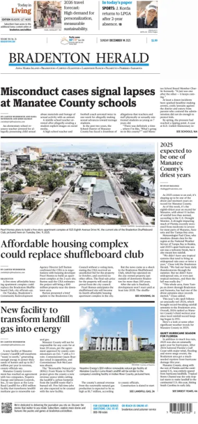 Cover of The Bradenton Herald (Sunday)