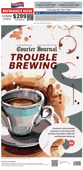 Cover of The Courier-Journal (Louisville)