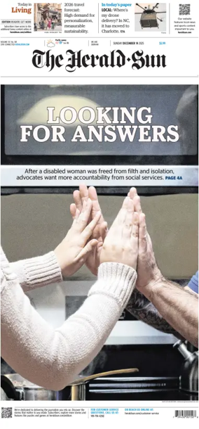 Cover of The Herald-Sun (Sunday)