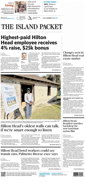 Cover of The Island Packet (Sunday)