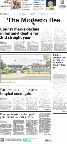 Cover of The Modesto Bee (Sunday)