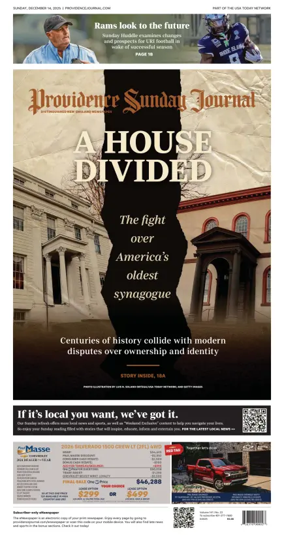 Cover of The Providence Journal