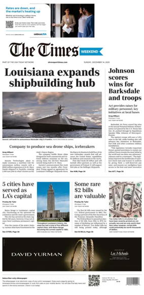 Cover of The Times (Shreveport)