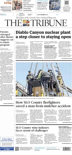 Cover of The Tribune (SLO) (Sunday)