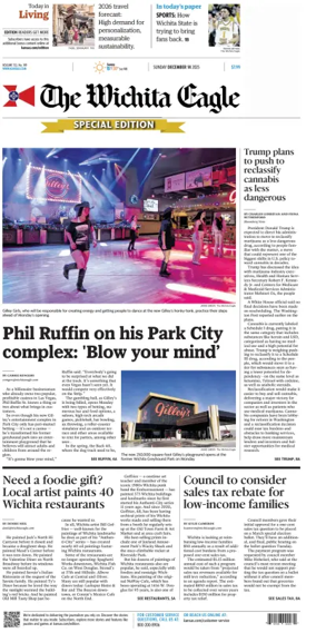 Cover of The Wichita Eagle (Sunday)