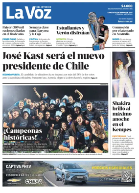 Cover of La Voz del Interior