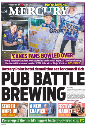 Cover of Mercury (Hobart)