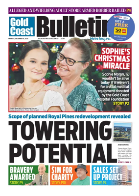 Cover of The Gold Coast Bulletin