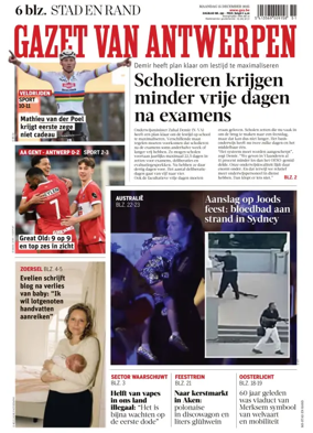 Cover of Gazet van Antwerpen Metropool Stad