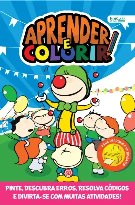 Cover of Aprender e Colorir