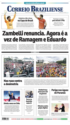 Cover of Correio Braziliense