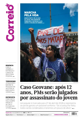 Cover of Correio da Bahia