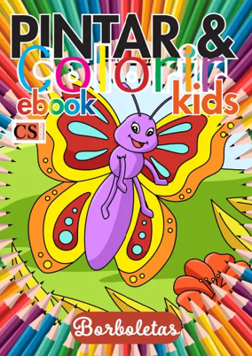 Cover of Pintar e Colorir Kids