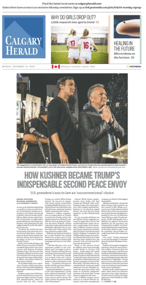 Cover of Calgary Herald