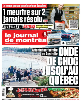 Cover of Le Journal de Montreal