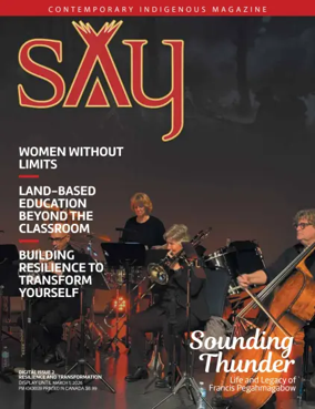 Cover of Say Magazine