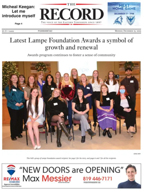 Cover of Sherbrooke Record