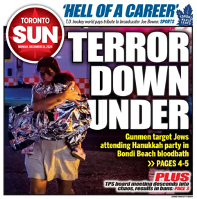 Cover of Toronto Sun