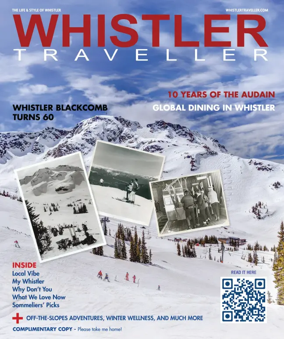 Cover of Whistler Traveller Magazine