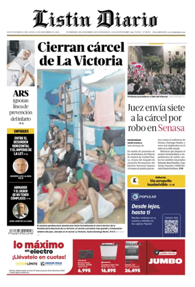 Cover of Listin Diario