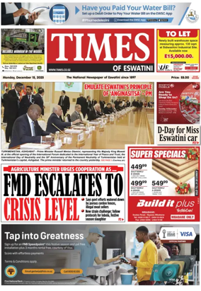 Cover of Times of Eswatini