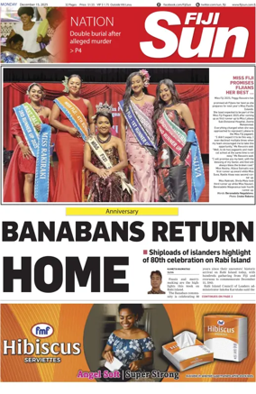 Cover of Fiji Sun